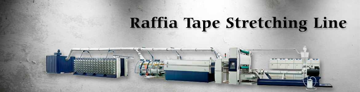 RAFFIA TAPE STRETCHING LINE